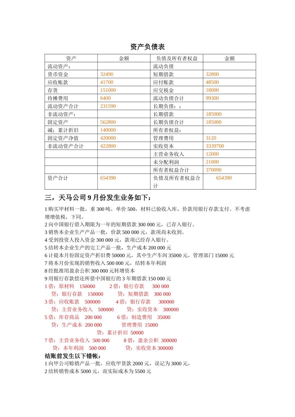 会计基础考试前必备资料_第3页
