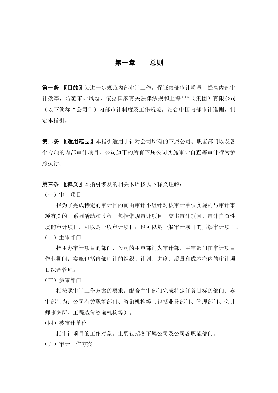 某公司内部审计项目的实施_第2页