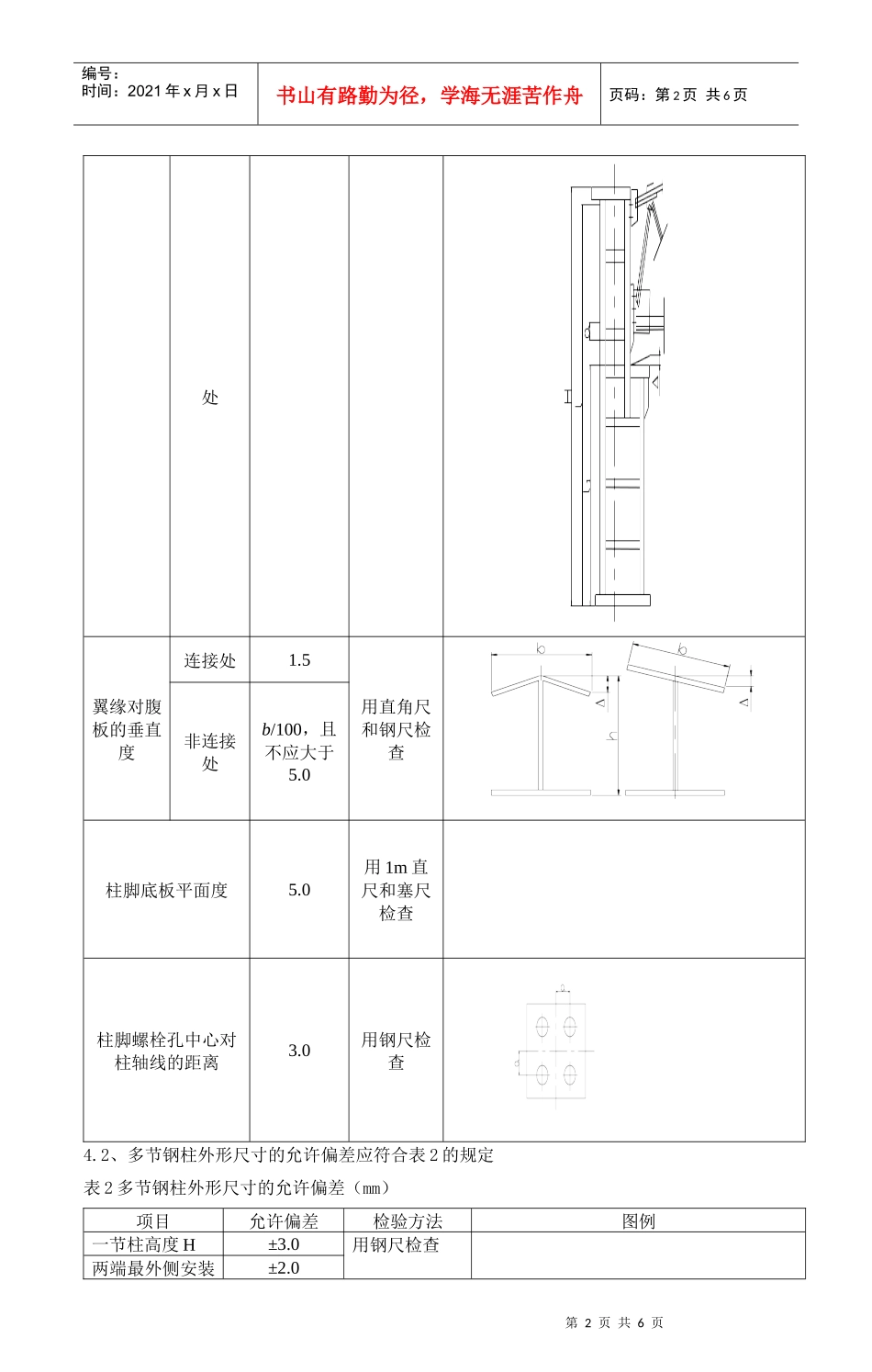 钢结构工程施工质量验收标准_第2页