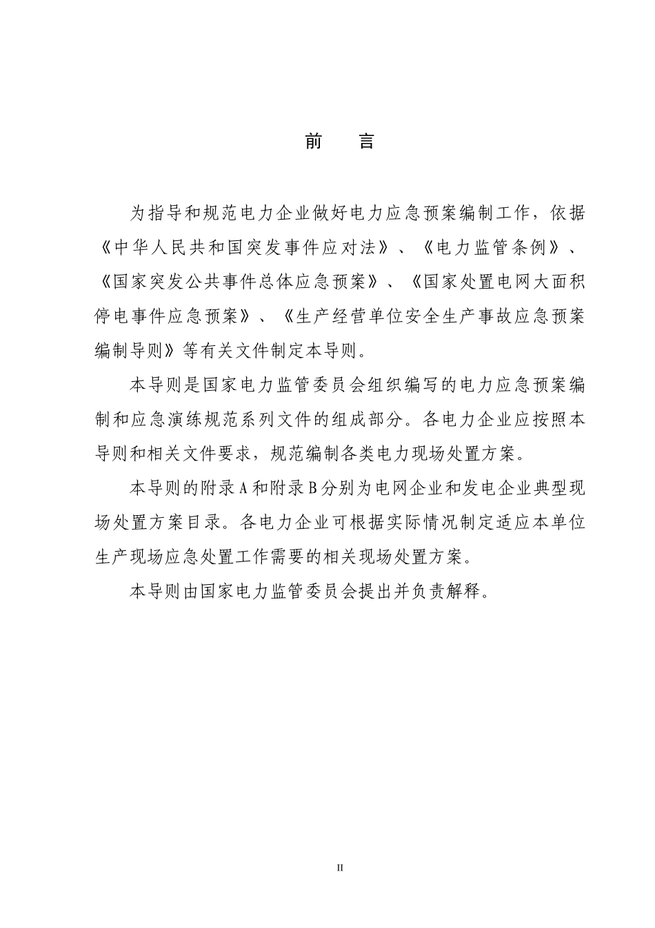 电力企业现场处置方案编制导则_第3页