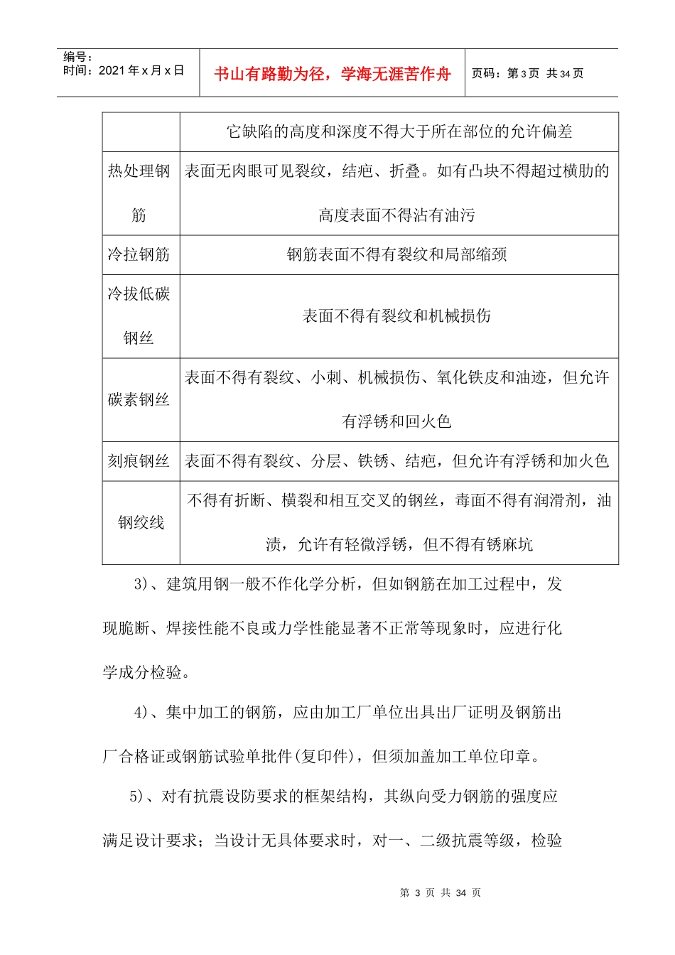 舟山临城LKE钢筋工程监理细则_第3页
