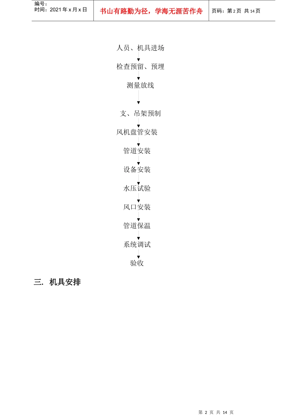 空调工程施工组织设计16246365_第2页