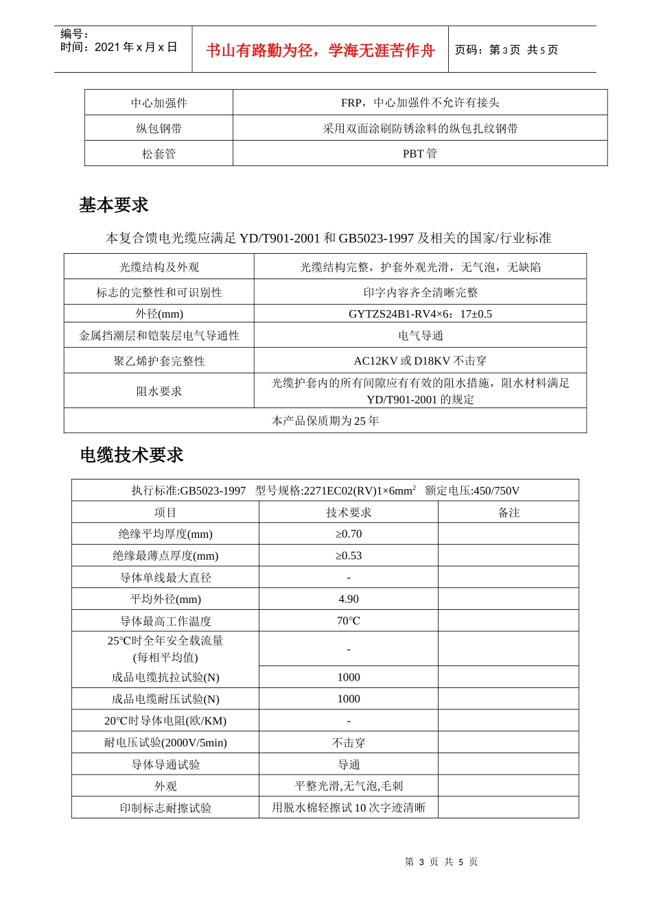 集束电缆与集束终端箱_第3页