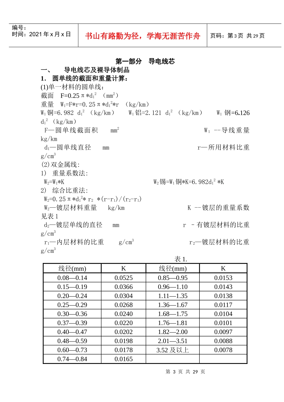 电线电缆常用计算_第3页