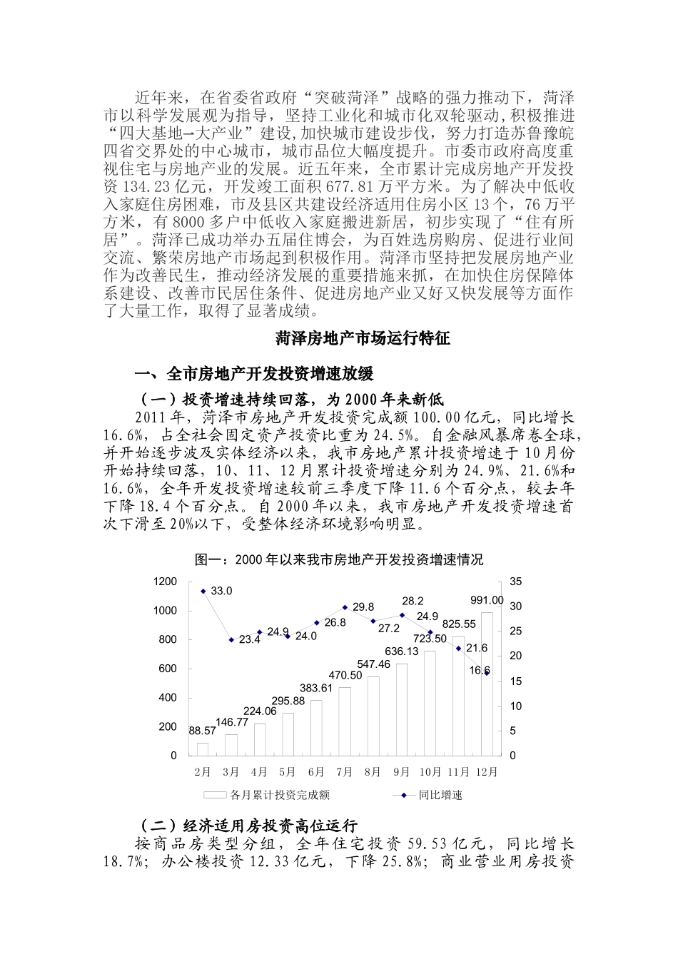 论述菏泽市房地产市场的运行状况_第2页