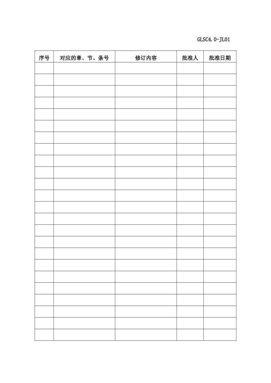 乐客集成墙面板公司质量记录表格大全_第2页