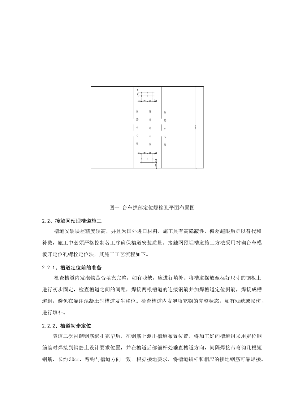 客运专线隧道接触网预留槽道施工技术_第3页