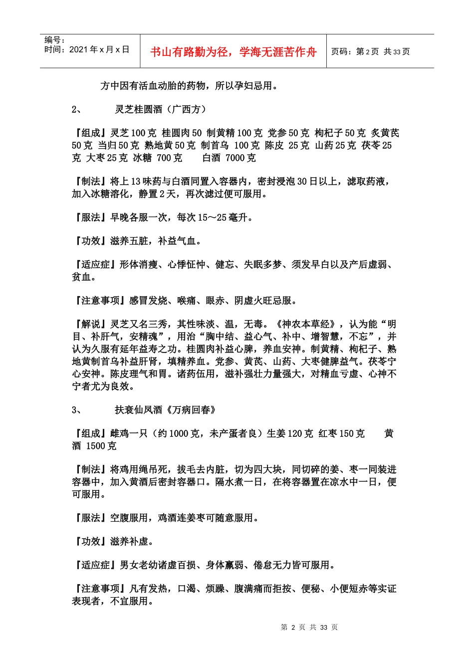 百样家庭药酒奇方_第2页