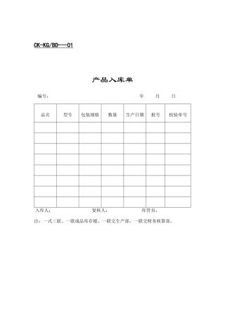 企业财务管理表格--财库管理