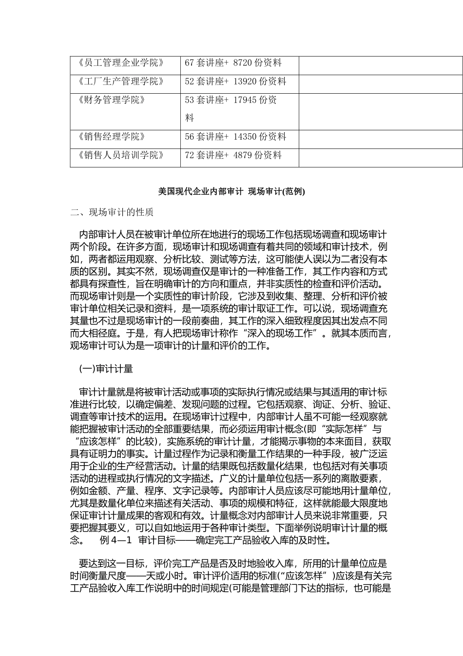 美国现代企业现场内部审计_第2页