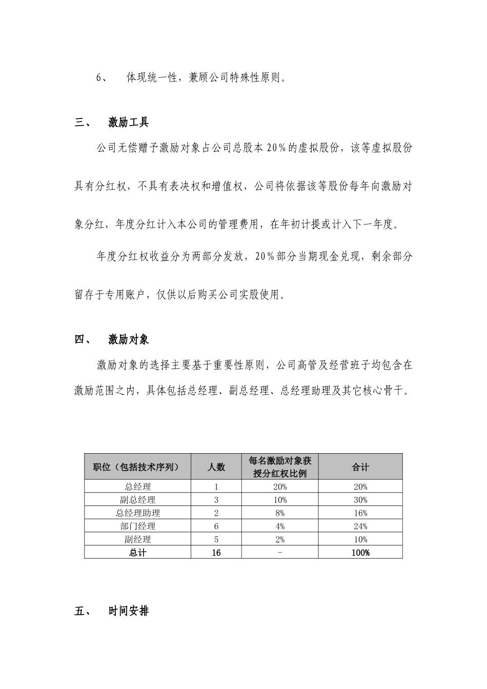 某公司股权激励计划概述_第3页