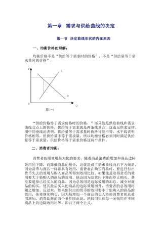 经济学几大曲线