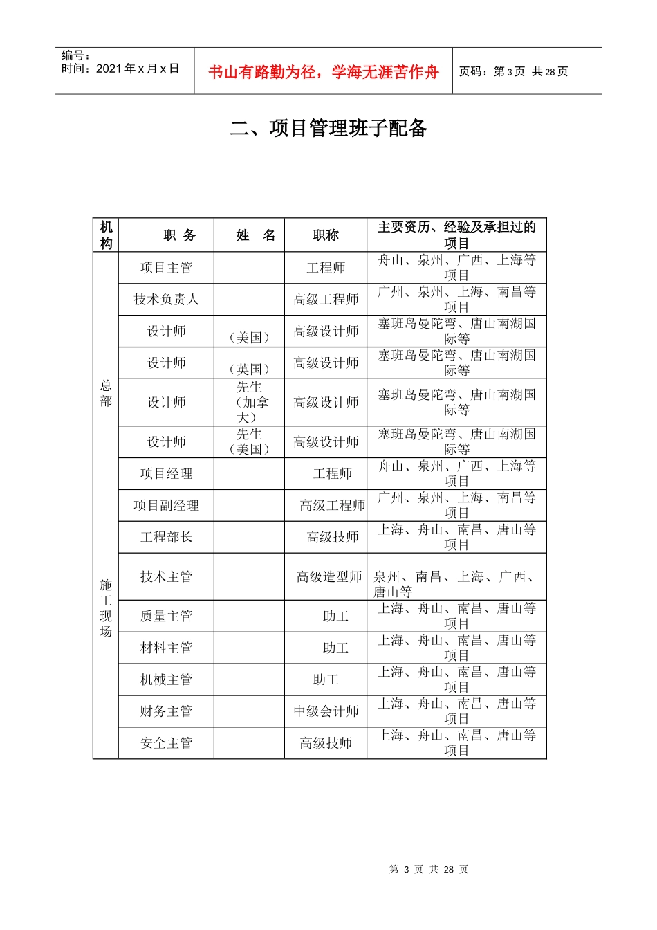 辽宁金山镇温泉度假区项目高尔夫球场工程施工组织设计_第3页