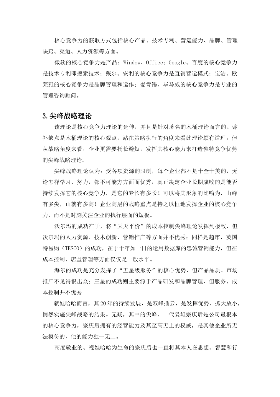 竞争战略及同类企业竞争比较_第2页