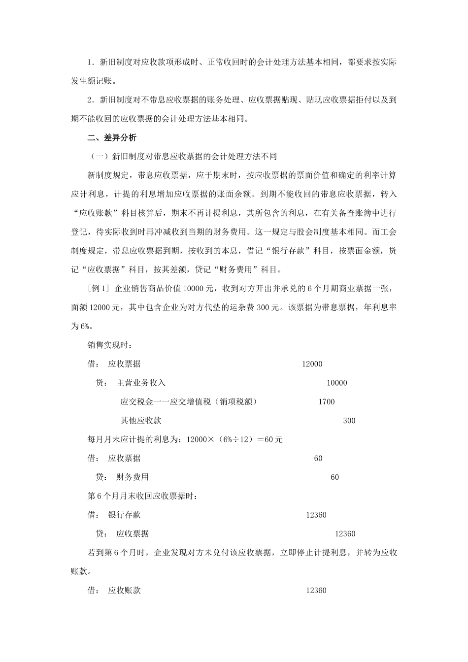 流动资产会计处理比较分析_第2页