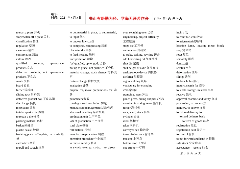 英文版机械专业术语(全)_第3页