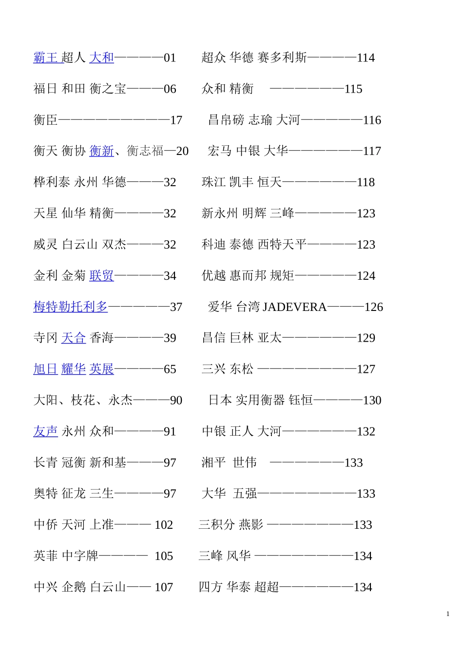 电子秤标定方法大全(DOC148页)_第1页