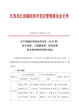 江苏吴江汾湖经济开发区管理委员会文件
