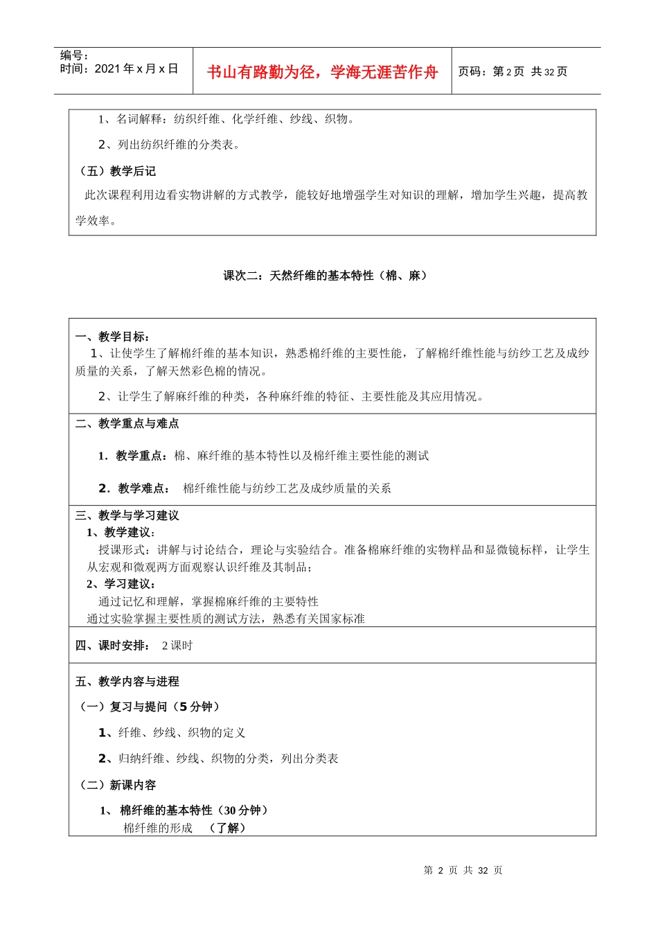 课次一纺织材料的分类_第2页