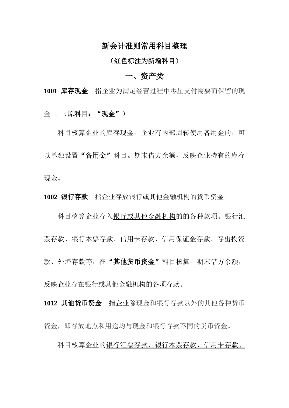 会计科目及核算_第1页