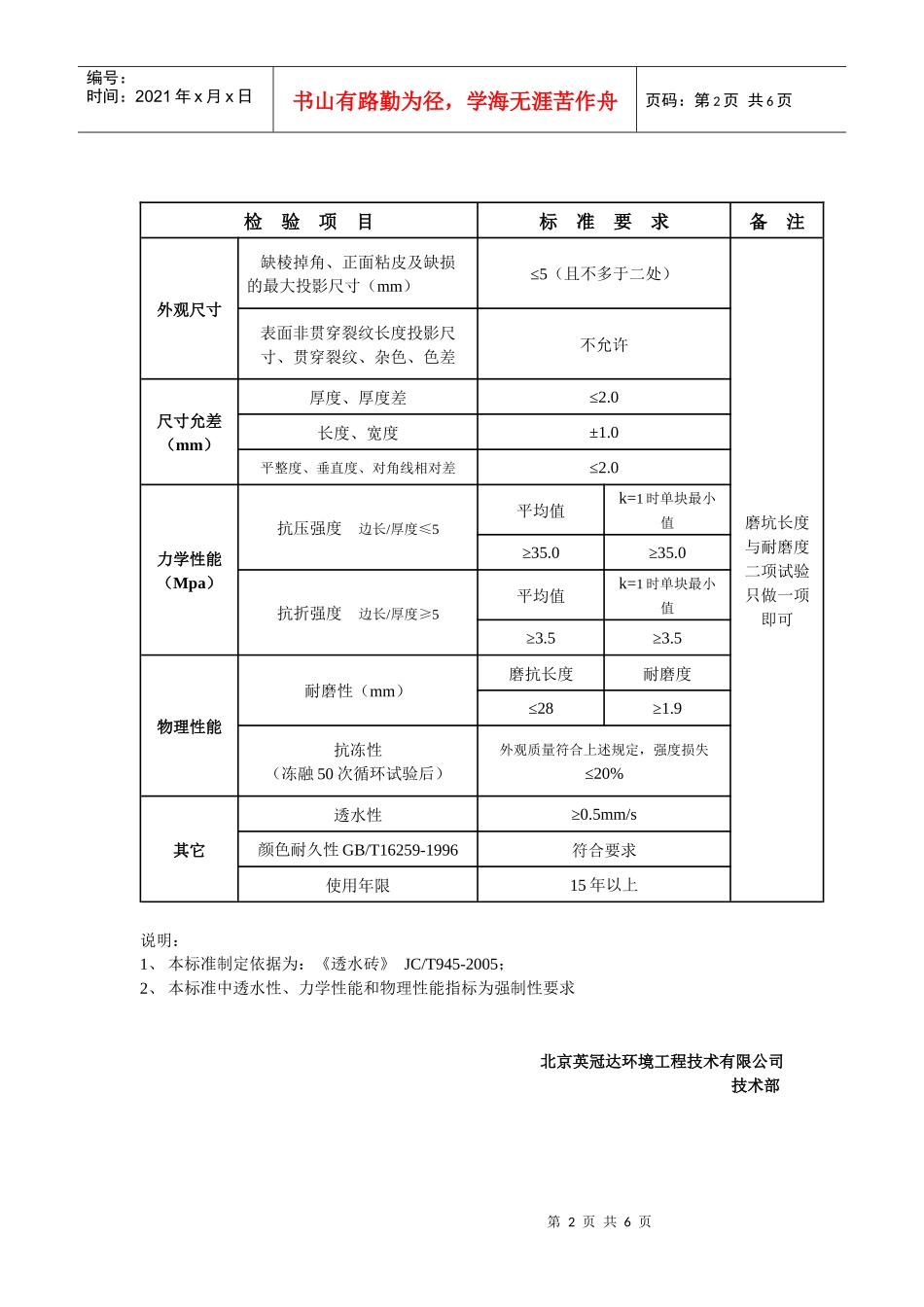 雨水利用铺装材料-透水砖_第2页