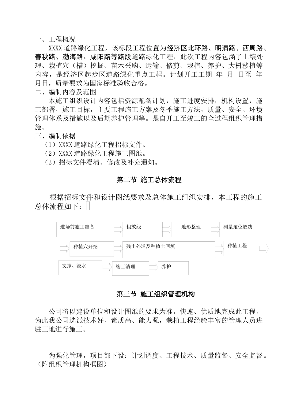 道路绿化工程施工方案培训资料_第2页