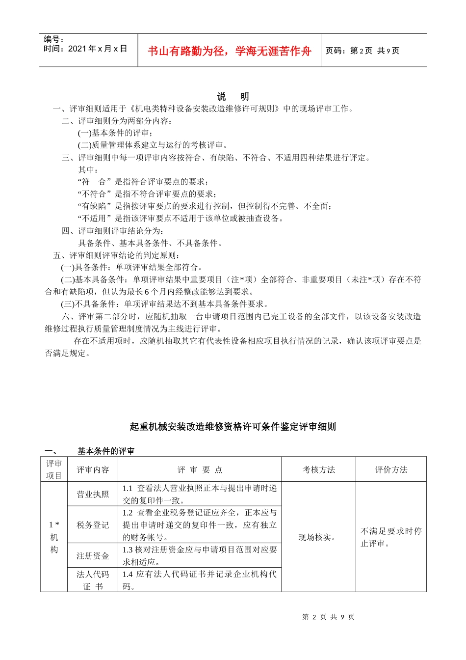 起重机械安装改造维修资格许可_第2页