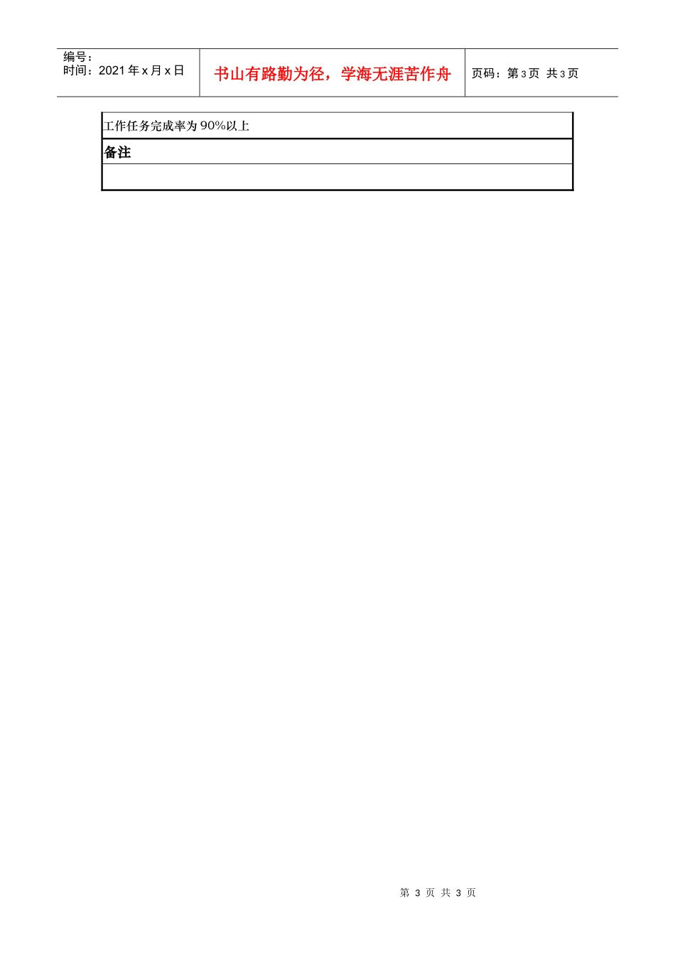 酒店维修水工岗位说明书_第3页