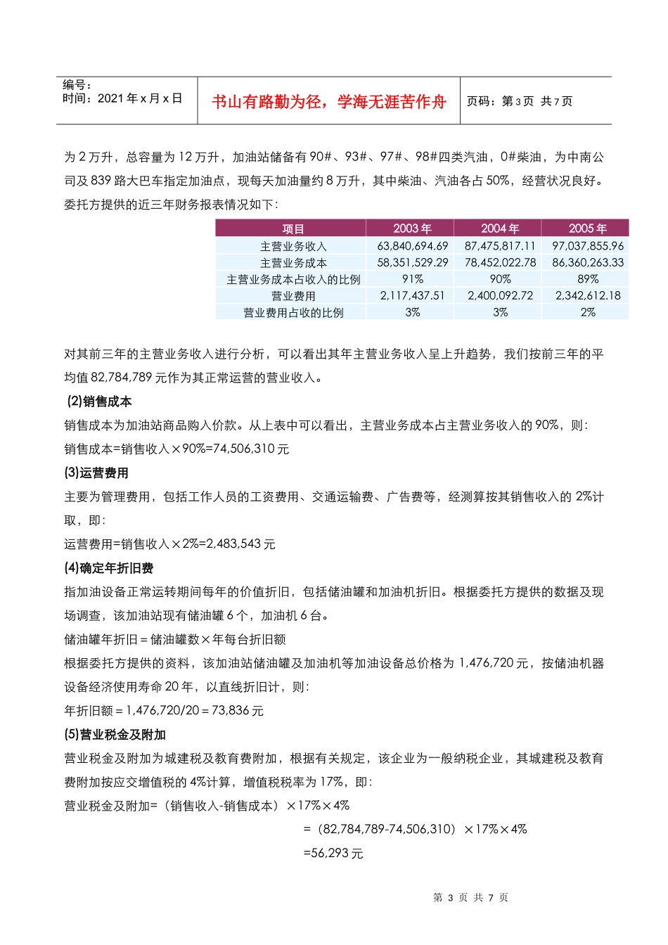 营业性物业商业利润测算的探讨_第3页