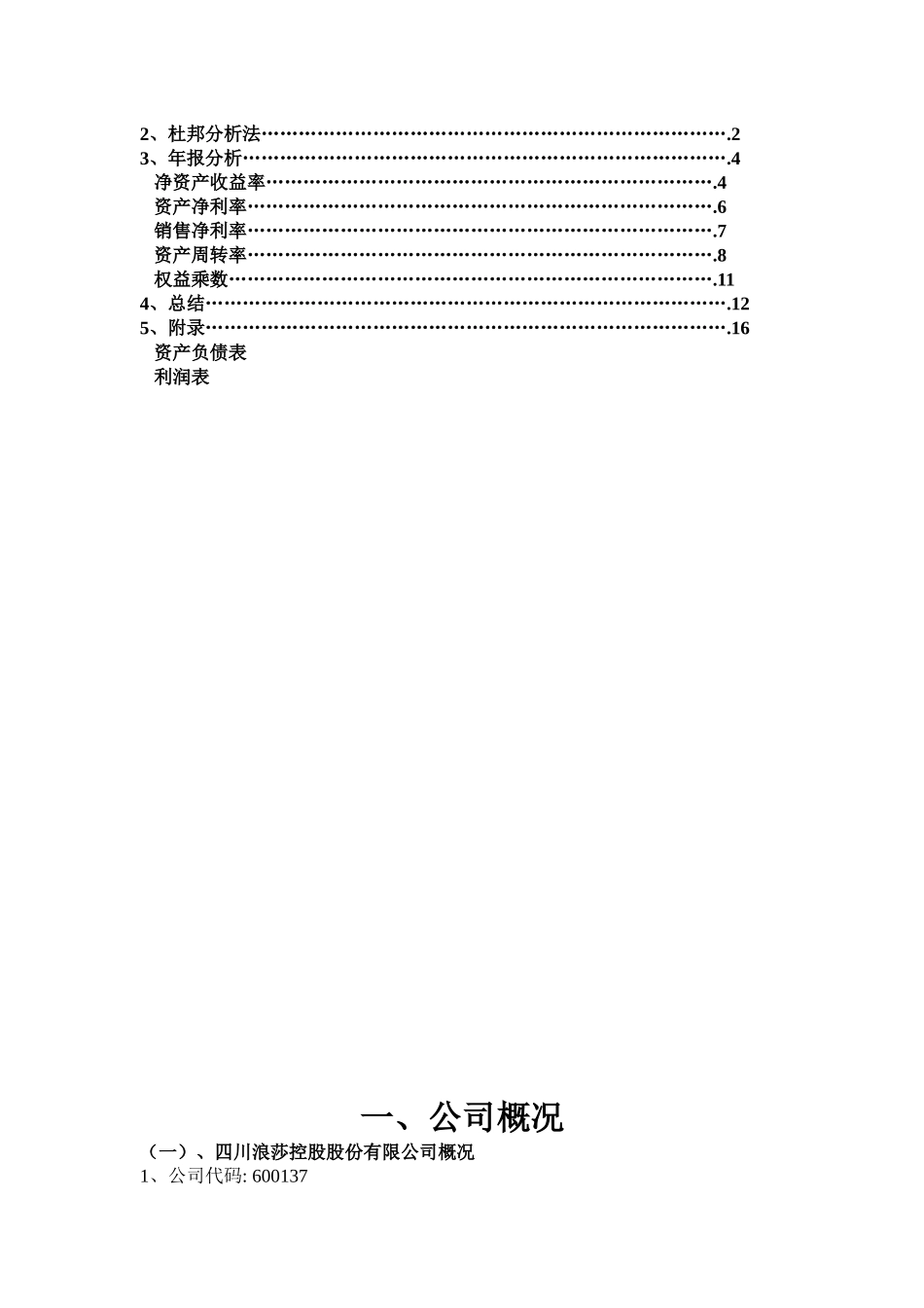 浪莎股份年财务报表分析_第3页