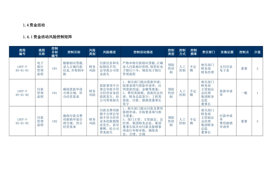 内控流程(财务)_第1页