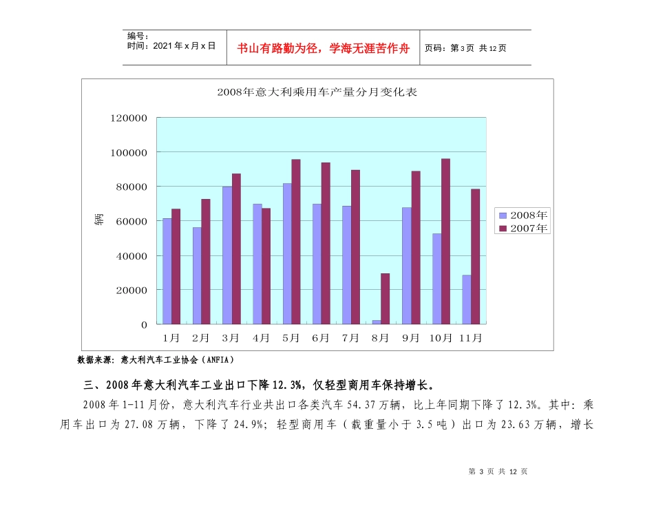 金融危机下的意大利汽车工业_第3页