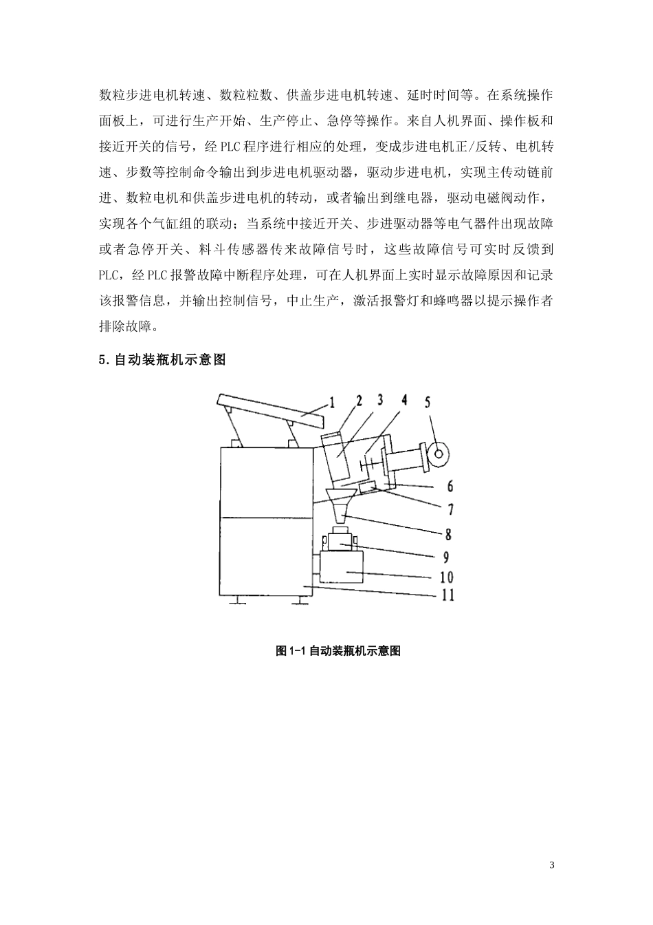 自动药片装瓶机__集美大学课程设计_第3页