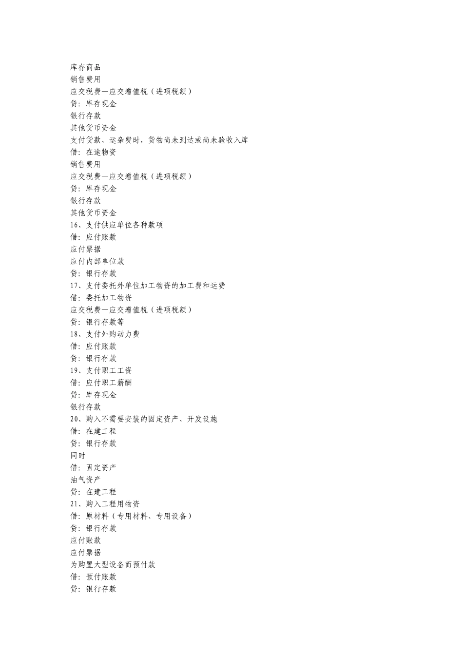 企业会计准则会计分录大全_第3页