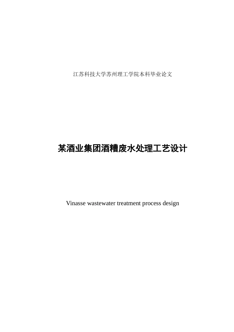 酒糟废水处理工艺设计_第2页