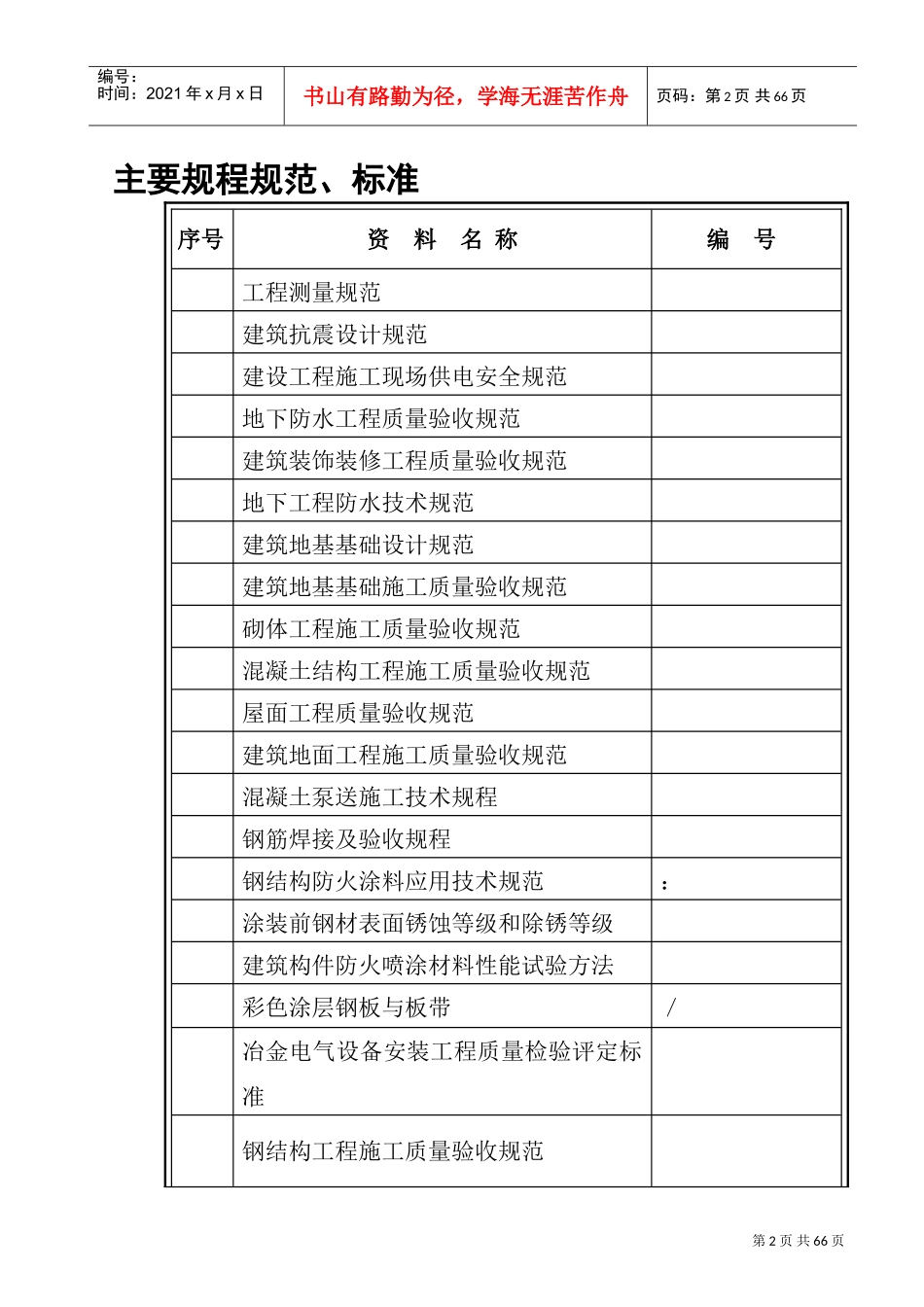 首钢迁钢高炉系统工业水泵房、软水泵房施工组织设计(DOC65页)_第2页