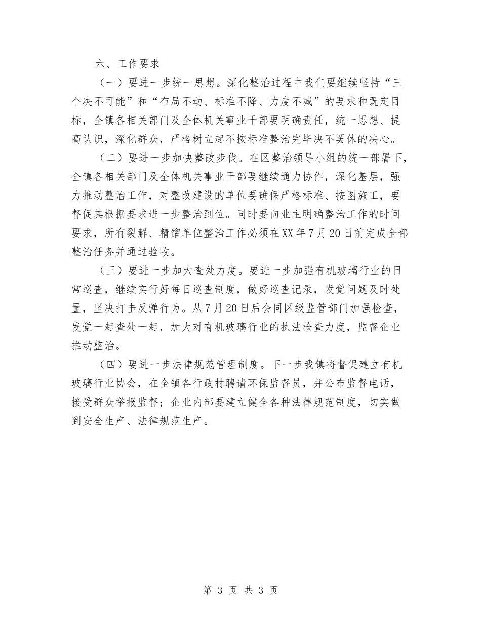 有机玻璃业整治工作方案_第3页