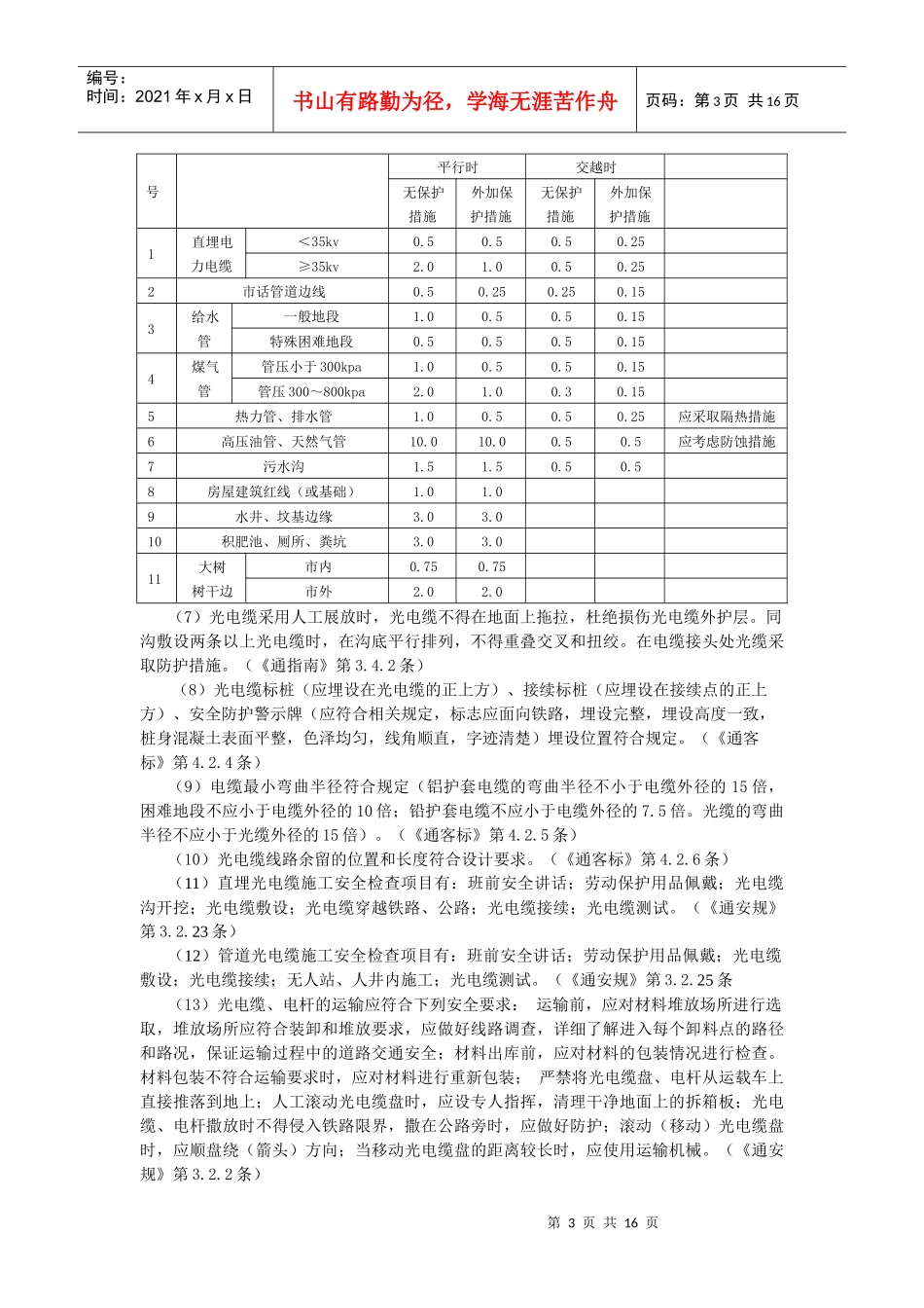 铁路通信工程质量安全监督检查规定_第3页