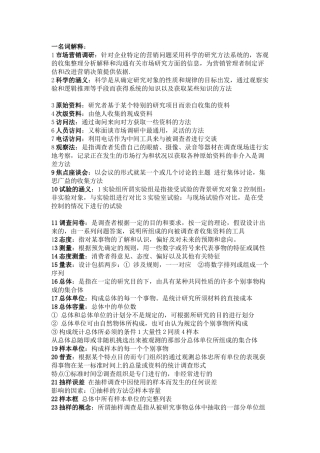 农林经济管理 市场研究