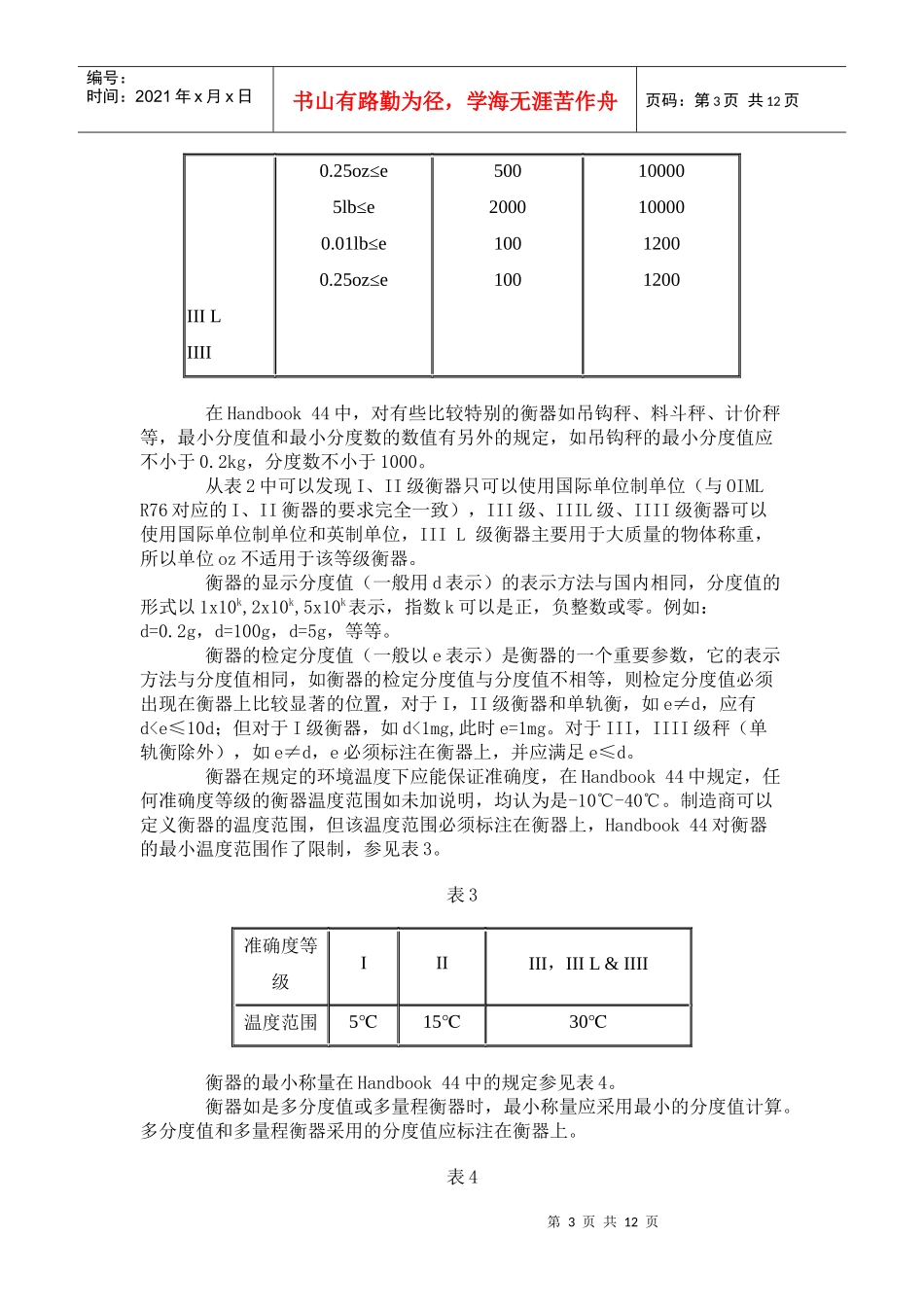 自动数字电子衡器的NTEP认证（DOC 12）_第3页