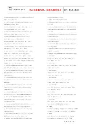 省中医皮肤科协定药方全