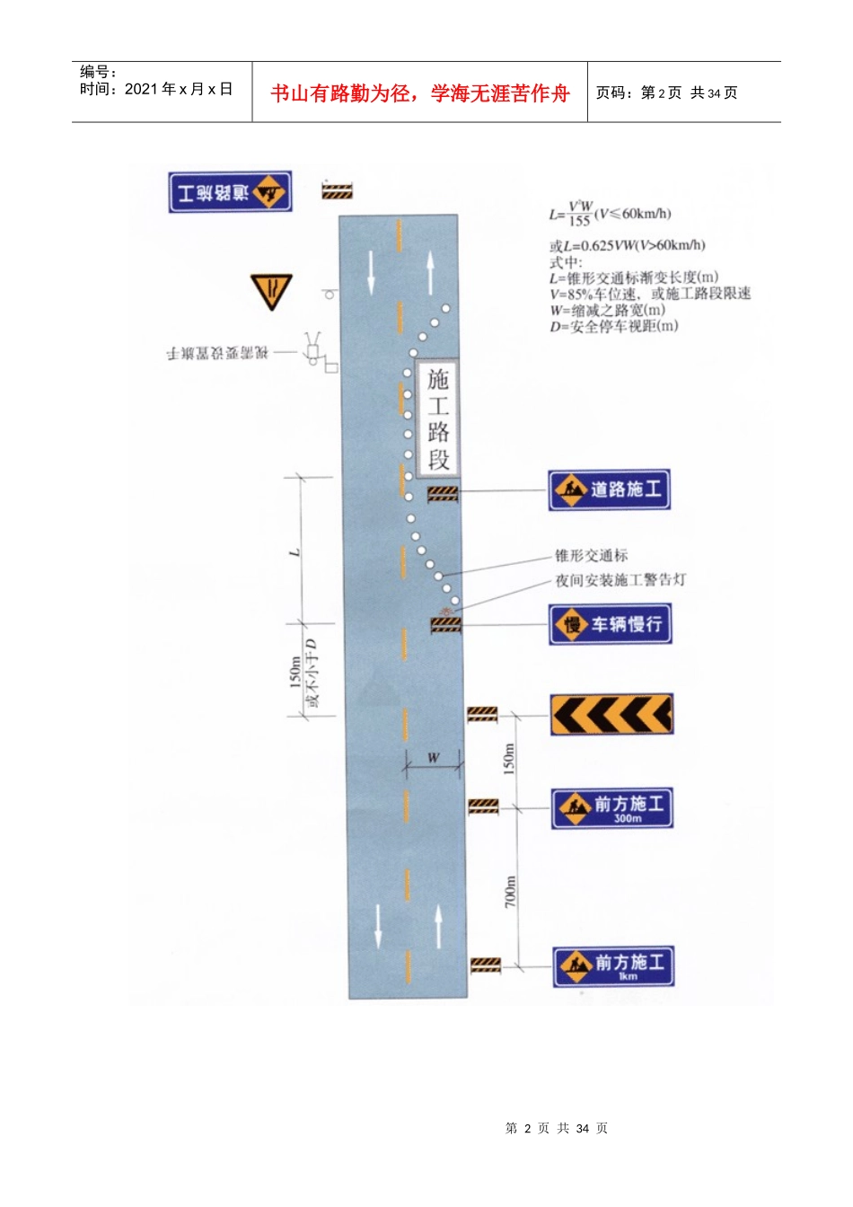 道路施工安全设施设置示例_第2页
