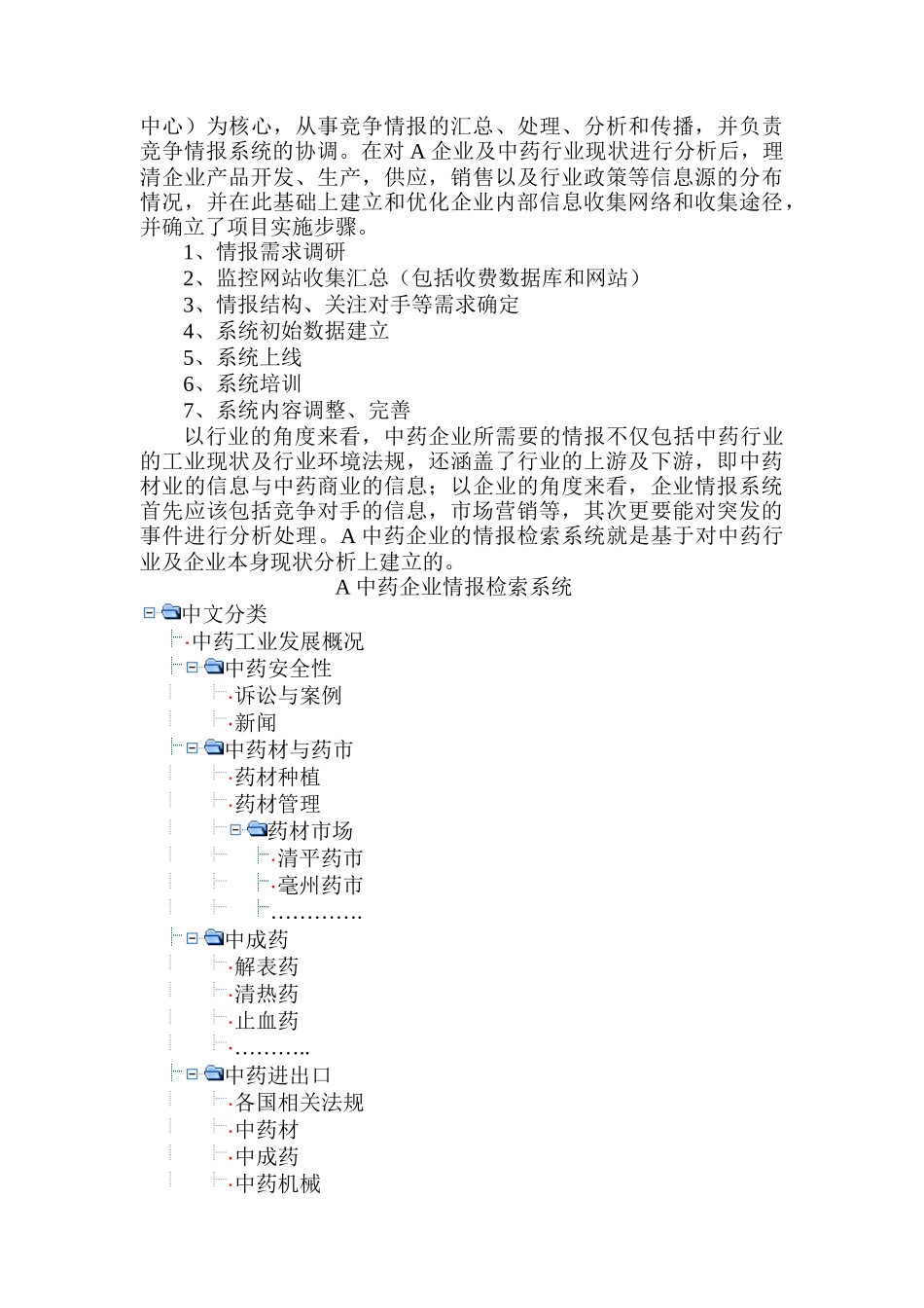 竞争情报系统在中药企业的实施_第3页