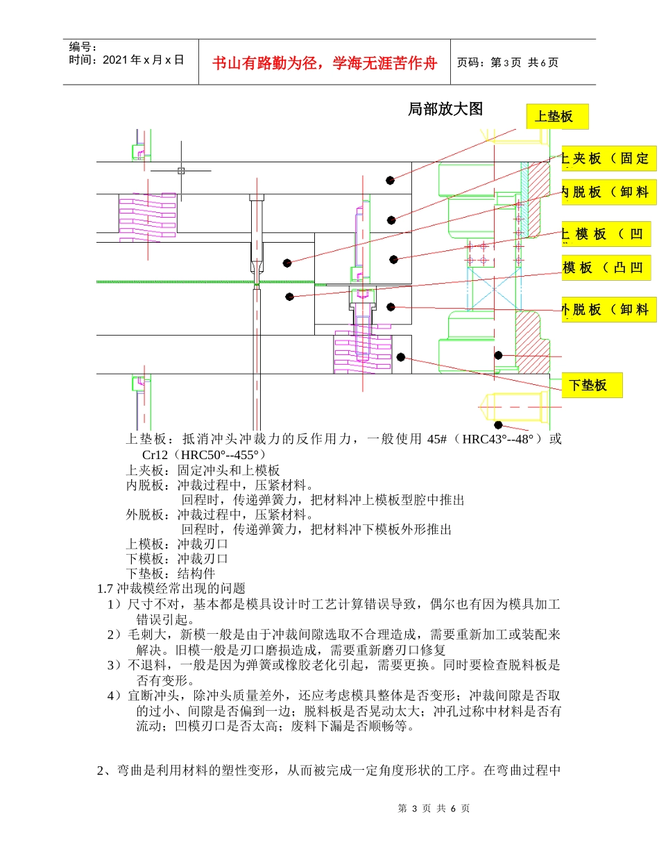 钣金工艺与模具设计培训_第3页