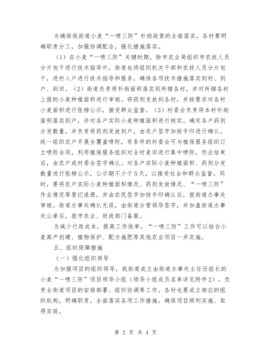 小麦一喷三防项目方案_第2页