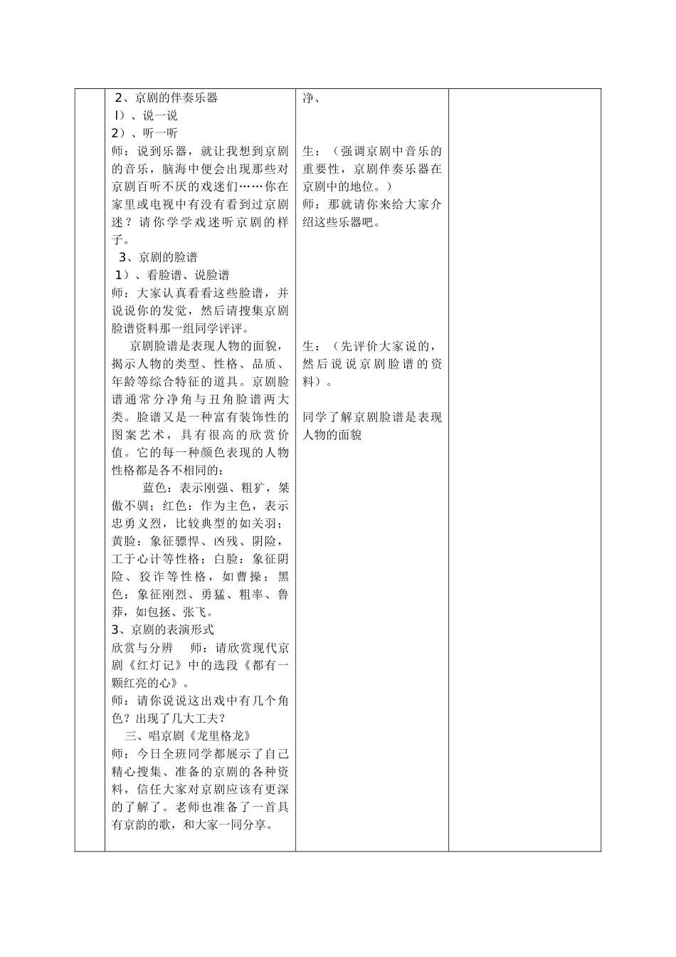 2024春湘艺版音乐六下第5课《龙里格龙调》word教案_第2页