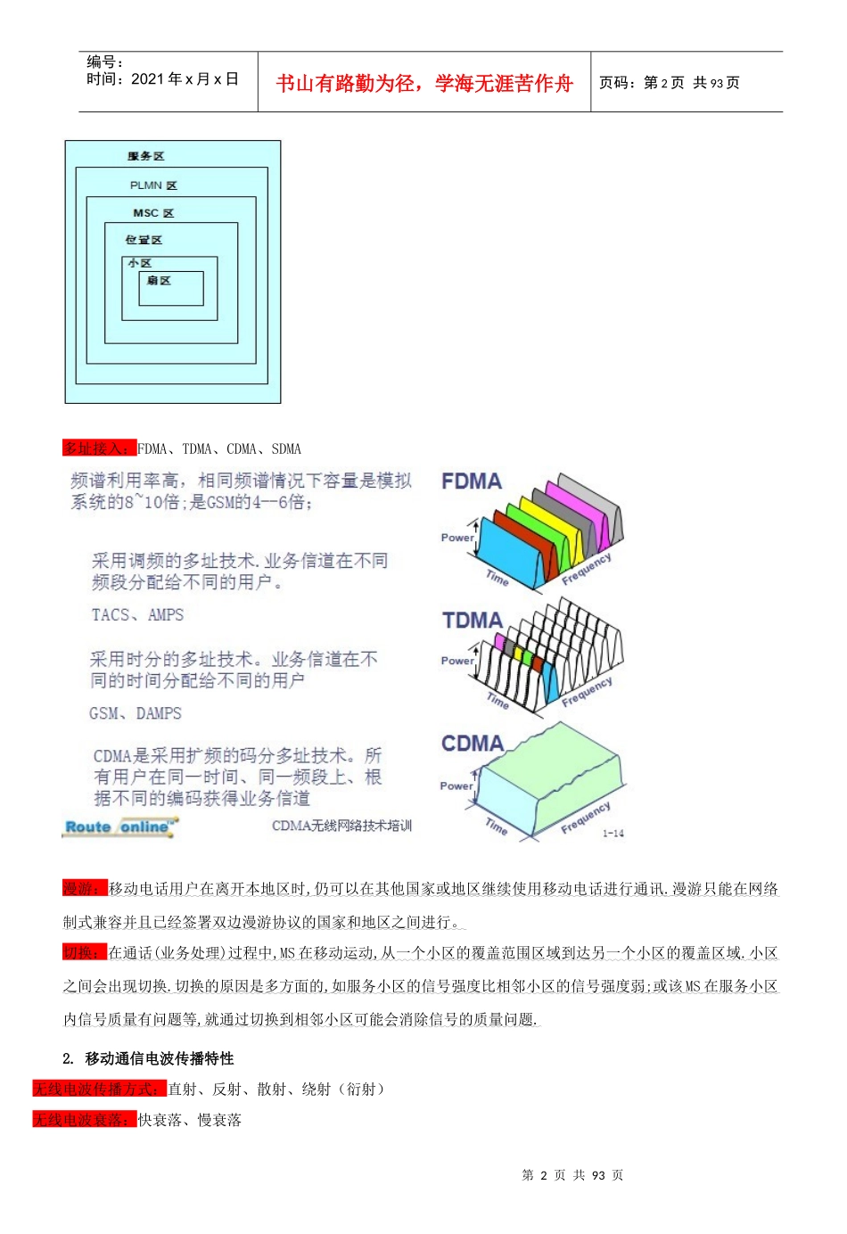 通信类方向专业面高频考查知识点--通信技术_第2页