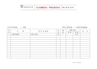 矿用设备器材详述