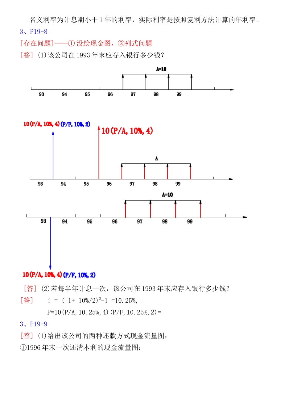 建筑工程经济与管理总复习题_第3页