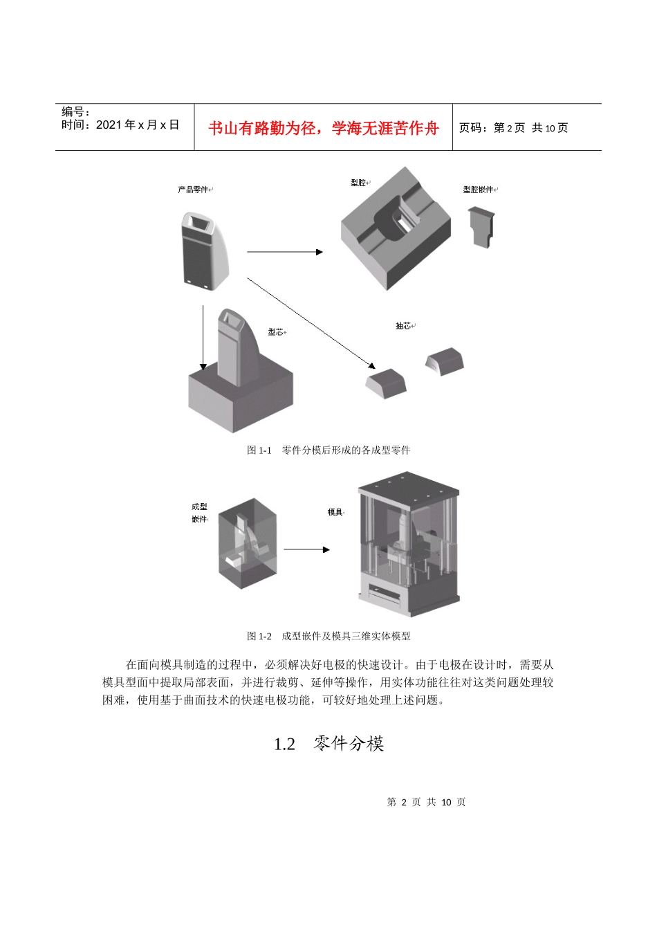 第1章注塑模具设计流程-第1章课程综述_第2页